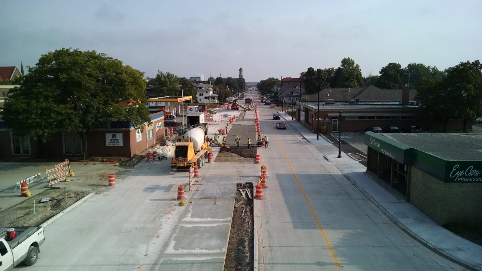 Monroe Avenue Reconstruction, Green Bay, Wisconsin Vinton Construction